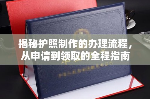 天津揭秘护照制作的办理流程，从申请到领取的全程指南